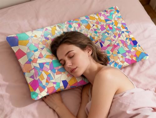 Taie oreiller 40x80 rectangulaire velours avec fermeture eclair invisible - 7