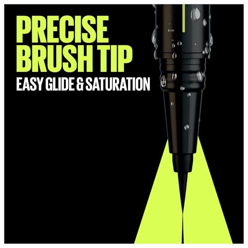 Maybelline Pen Eyeliner, Waterproof, Brush Tip Liner, Precise Lines, Tattoo Impact, Up to 24h Wear, Tattoo Liner Ink, Jet Black - Image 7