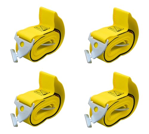 Mytee Products 4 Pack 2"x122.5" Pallet Rack Safety Straps for