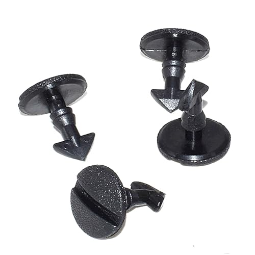 4 Sets of Rear Bumper Tow Eye Cover Inserts Fasteners & Trim Turn Lock Clips Retainers Compatible for Land Rover Sport LR2 LR3 LR4 2006-2015,RepDYR500010,DYF500010