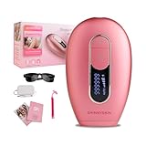 ShinnySkin Depiladora de Luz Pulsada IPL Pro - Eliminación del Vello para Cuerpo y Cara - 6 Niveles de Energía - 999,999...