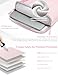 HYZUO 15-16 Inch Laptop Bag Sleeve for MacBook Pro 16 M4 M3 M2 M1 2026-2019, XPS 16, 15" Surface Book, Case for 15" 15.6" 16.1" HP Dell Lenovo Asus Acer Samsung HUAWEI NoteBook/Monitor, Pale Pink