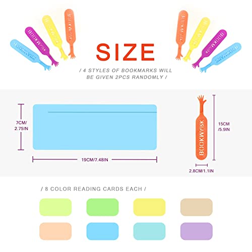 Confezione da 8 strisce di aiuti per la dislessia