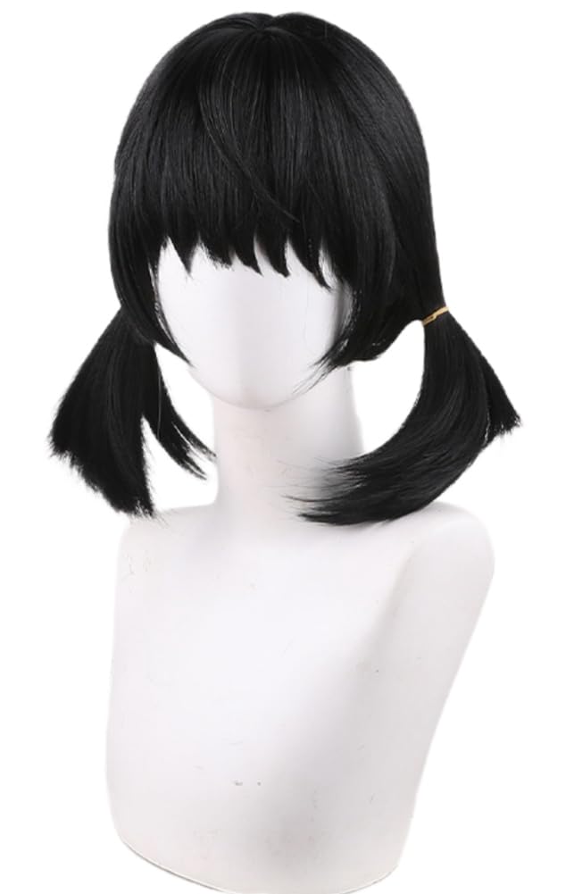 Amazon.co.jp: コスプレウィッグ 歌愛 ユキ ブラック ツインテール
