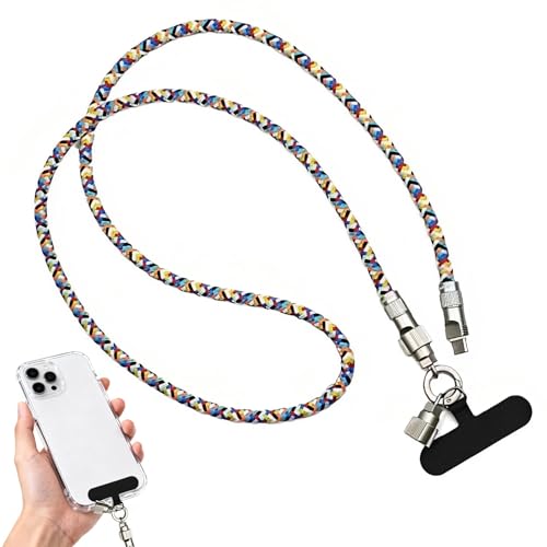 ONGNIUU 2 en 1 Cordón para Móvil con Cable USB-C - Cordón Para