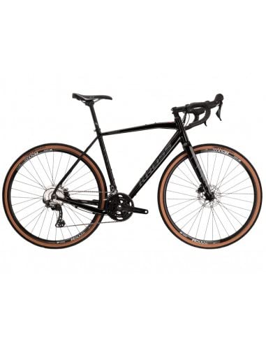 KROSS Fahrrad Gravel ESKER 6.0 GRX 2 x 11 Aluminium schwarz glänzend