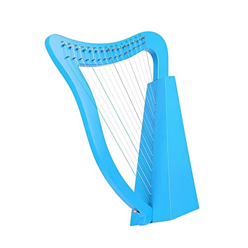 YJKKZQLB ハープ 15弦 Lyre Harp ポータブル楽器 19弦ハープ Lyre 弦楽器(カラー:15 string3)