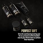 The Complete Beard Growth Kit by Beard Struggle - Mens Grooming Kit with Balm, Mask, Conditioner, Wash & Oils - Valhalla's Gates, Gold Collection - Image 4