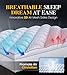 3 Inch Ultra-Fluffy Memory Foam Mattress Topper Queen for Back Pain, Soft Comfy Pillow Top Queen Mattress Topper with 4X Support, Mattress Pad with Breathable Air Mesh Sides, 6-21'' Deep Pocket