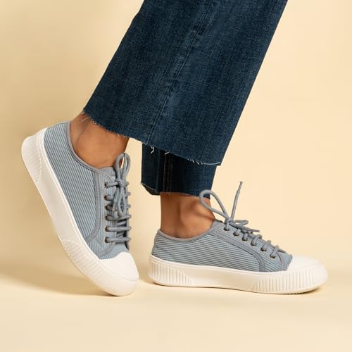 Image of Theater Wicked Brothers Lace-Up Sneakers for Women | Casual Shoes with Cushioned Insole