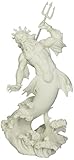 Design Toscano Triton, God of the Sea Bonded Marble Statue