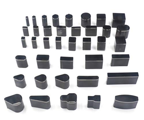 IRISFLY 39 Shape Style One Hole Hollow Punch Cutter Tool Leather Craft Set DIY for Handmade