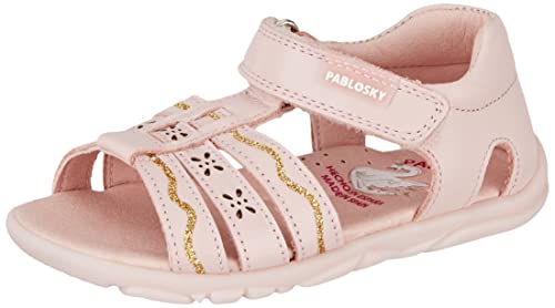 Sandales Pablosky Fille 025172 avec semelle ergonomique en cuir souple