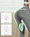 Tinrief 35 LB Thigh Exerciser Kegel Exerciser, Pelvic Floor Trainer, Kegel Trainer for Postpartum Rehabilitation, Trimmer Inner Thigh, Thigh Toner Workout (35LB Light Green)