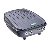 Blagdon Pond Water Oxygenator Kit, 4 Outlet Aeration Air Pump for Medium Ponds up to 4000 litres,Black
