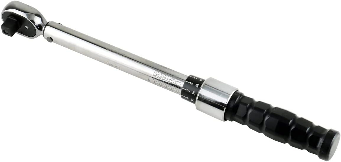 K Tool International 3/8 Inch Drive Torque Wrench - 30-250 In/lbs Capacity