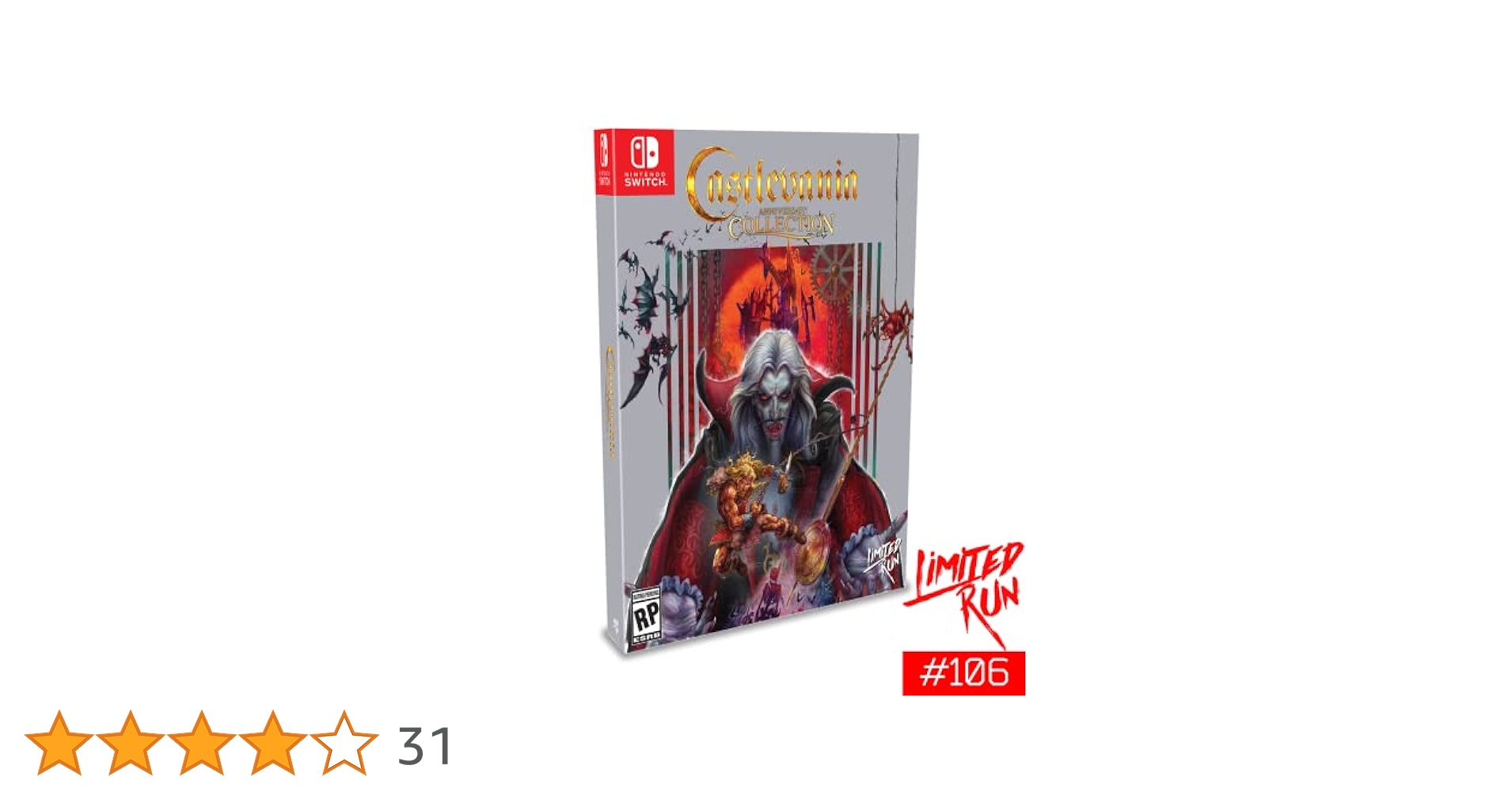 Nintendo Switch Castlevania Anniversary Collection Castlevania Collections Bundle for Nintendo Switch