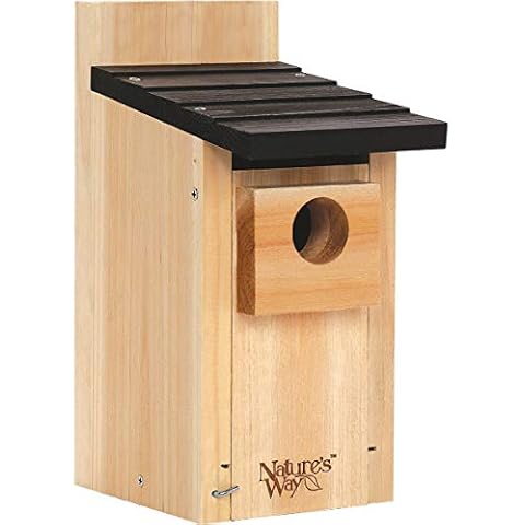 Nature's Way CWH3 Cedar Bluebird Box House Cover