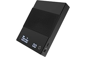 Coffee Scale, Time Weighs More Accurate and Scale Capacity