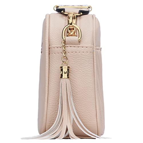 KKXIU Quilted Small Crossbody Bag for Women and Teen Girls Stylish Shoulder Purse with Wide Strap3