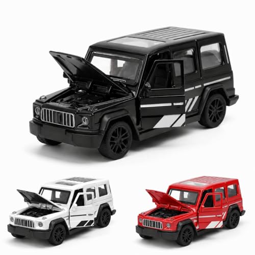 Image of Diecast Metal Car Toy for Kids 1:36 Scale Model | Pull Back Action with Light & Sound | Openable Doors | Alloy Model Car for Kids | Collectible Toy Car Gift for Boys & Adults