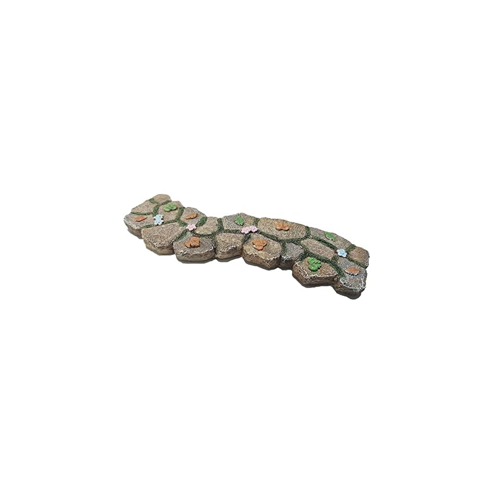 fairy garden walkway path, fairy garden pathway, fairy garden accessories, stone path, dollhouse road way, micro miniature path road for fairy garden, enchanted garden path