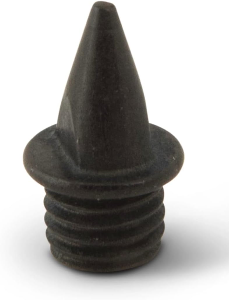 Omni-Lite Ceramic Running Spikes 7mm Pyramid Pack of 16 - Black