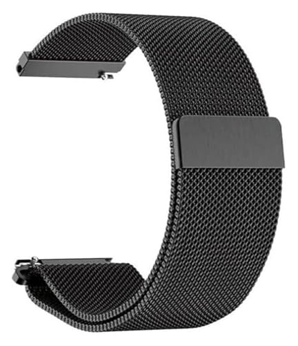 Bracelets de montre 12mm-22mm acier inoxydable maille universel homme femme