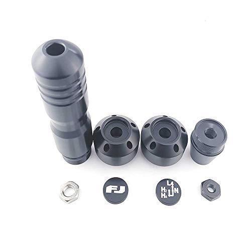 Bofinehy Black Shifter Knob For Toyota Fj Cruiser Only 2007-2015 Shift Lever Trail Transfer Case Kit Made 6061 Aluminum Anodized #TOP2