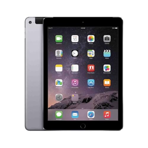 Apple iPad Air 2 Wi‑Fi 64GB 9.7" Tablet – Space Gray (Renewed)