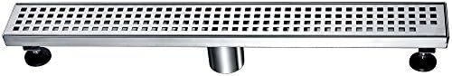 Dawn LBE240304 Brisbane River Series Linear Shower Drain, 24-Inch