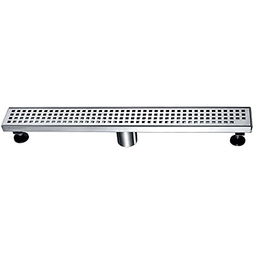Black Friday - 80% OFF Dawn LBE240304 Brisbane River Series Linear Shower Drain, 24-Inch