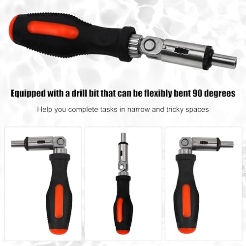 Image of Sporacingrts Belt Changing Removal Tool Clutch Cover Compatible with Polaris RZR S 900 / XP /RZR XP4 1000 Belt Changing Removal Tools with Flexible Drill Bit Extension Kits