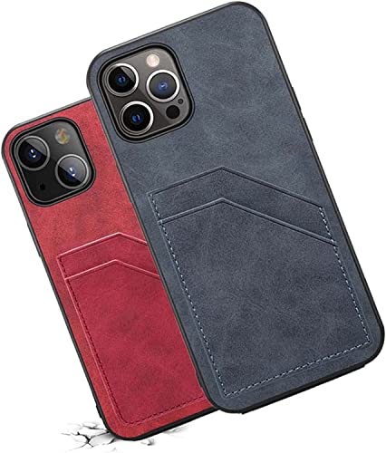 Étui iPhone 13 Pro fini cuir synthétique gris et protection premium - 4