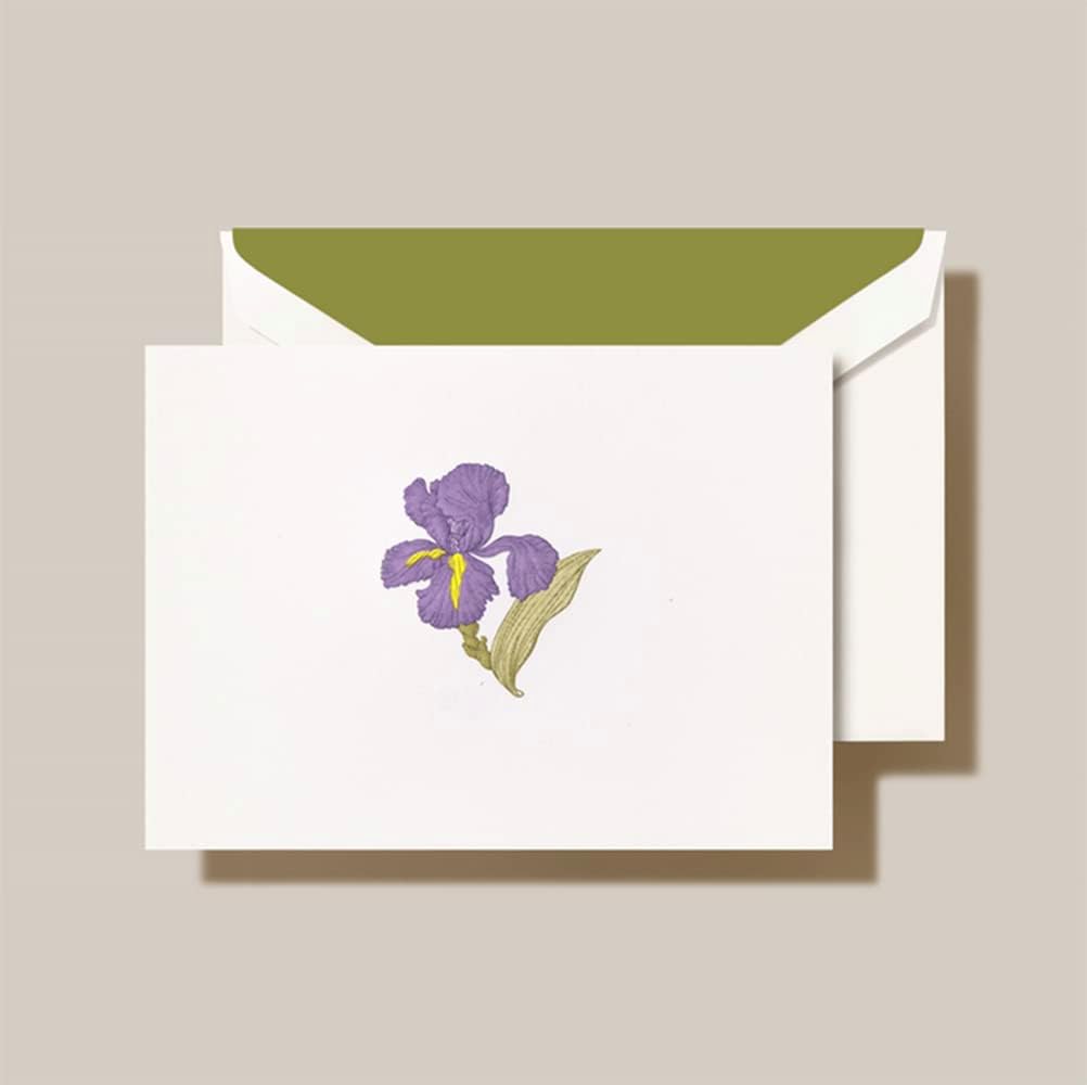 Crane & Co. Iris Note Cards CF12012