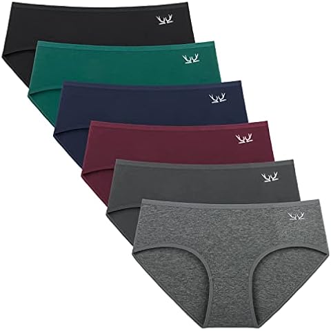 Benirap Womens Cotton Hipster Panties Breathable Briefs Cover