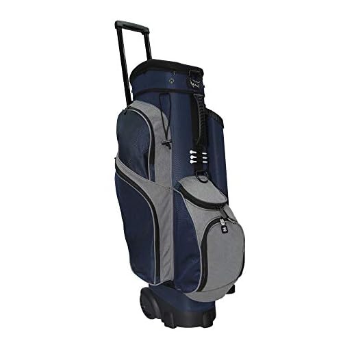 Best luggage to take on a golf trip RJ Sports Spinner Wheeled Golf Bag