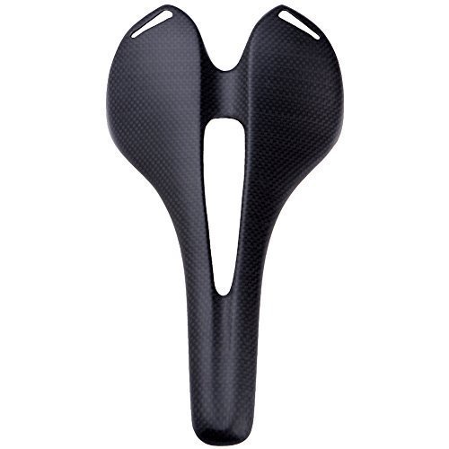 RXL SL Carbon Road Bike Seat Mountain Bike Saddle Carbon Fiber Cycling Bicycle MTB Saddles Seat for Womens and Mens Front Seat Mat Leather Bicycle Seat