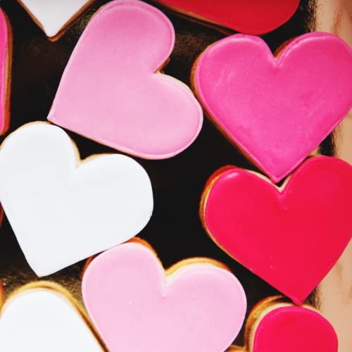JOB JOL Heart Cookie Cutters 5 PCS, 2\'\' to 4\'\', for Valentine\'s Day - Thumbnail 4