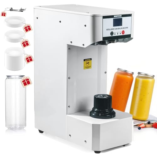 WantJoin Commercial Automatic Soda Can Sealer - 2.4-6.7...