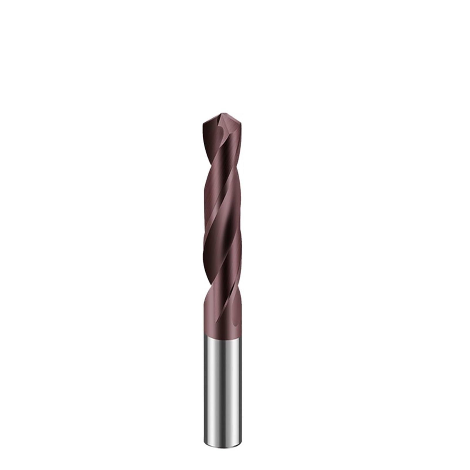 1 pz 1-16 mm HRC65 punte da trapano in carburo solido punte da trapano a spirale con scanalatura for utensili in lega dura inossidabile(11mm)
