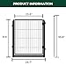 FXW Rollick Dog Playpen, 1 Add-On Gate Panel, Single 32-Inch Wide Gate Panel