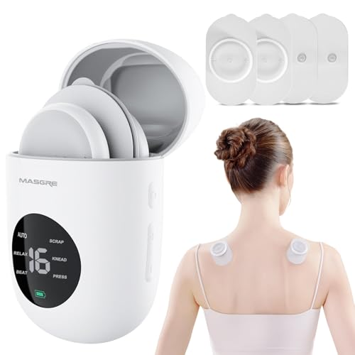 TENS Unit - Wireless Muscle Stimulator for Pain Relief, Dual Channel 16 Intensity Tens EMS Machine,...