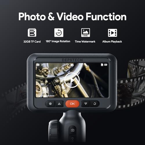 Borescope Inspection Camera with Screen