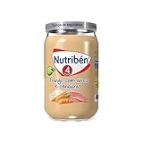  Nutribén Tarro 4 Meses, Pollo con Arroz y Zanahoria 235g