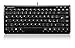Perixx PERIBOARD-407 Mini Tastiera USB con Cavo, Tipo Chiclet, Ultra Sottile e Portatile, Nero, Layout Italiano