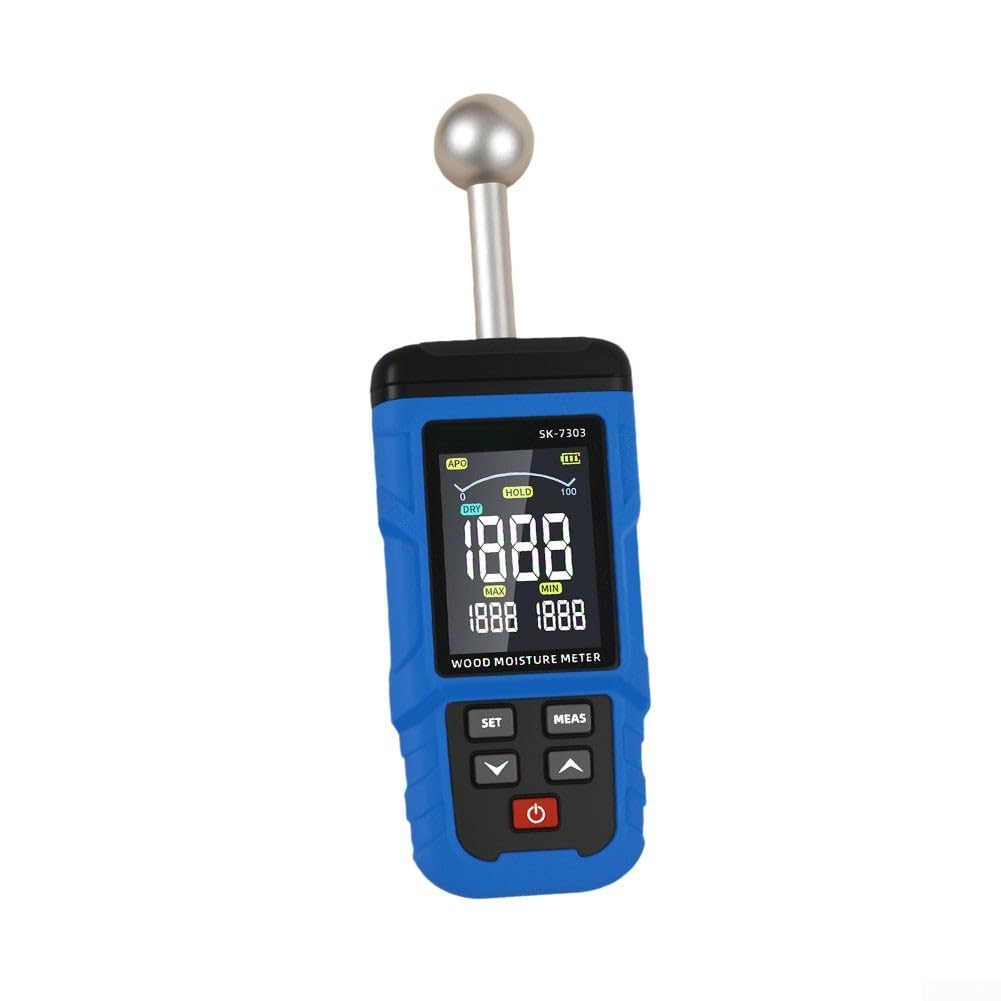 Misuratore di umidità non distruttivo per il legno e la parete di prova di alta precisione digitale umidità induzione tester per appaltatori fai da te