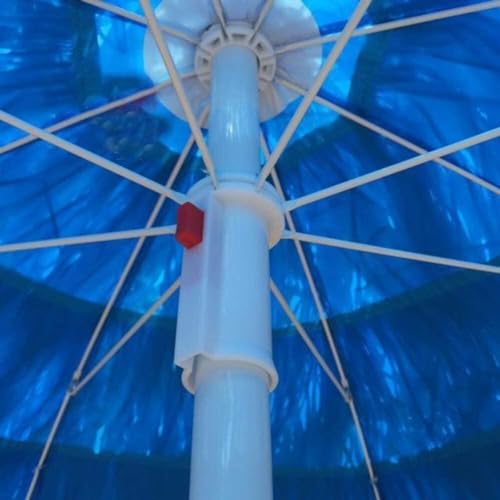 Outdoor Garden Parasols Outdoor Straw Patio Parasol Umbrella,Tropical Style Sun Shade Umbrellas with UV Protection for Garden Pool - Image 6