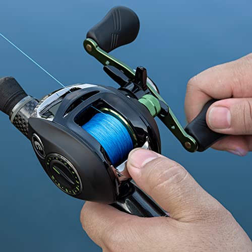 Truscend Advanced Baitcasting Reel, 6.2:1, Incredible Durability, Magnetic Brakes, Ergonomic Design, 4+1 Stainless Bb For Saltwater & Freshwater, Designed For The Versatile Angler #TOP6