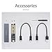 immagine 6ORICO Alluminio M.2 NVMe SSD Enclosure, M-Key Ultra-Slim per USB3.1 Gen2 Type-C 10 Gbps External Hard Case Case, archiviazione Fino a 2 TB per Samsung 970 Evo / 970 PRO/Crucial P1-Grigio
